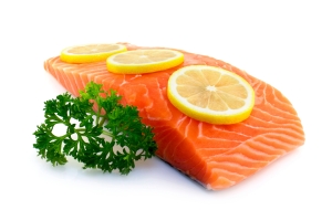Fatty fish such as salmon and tuna